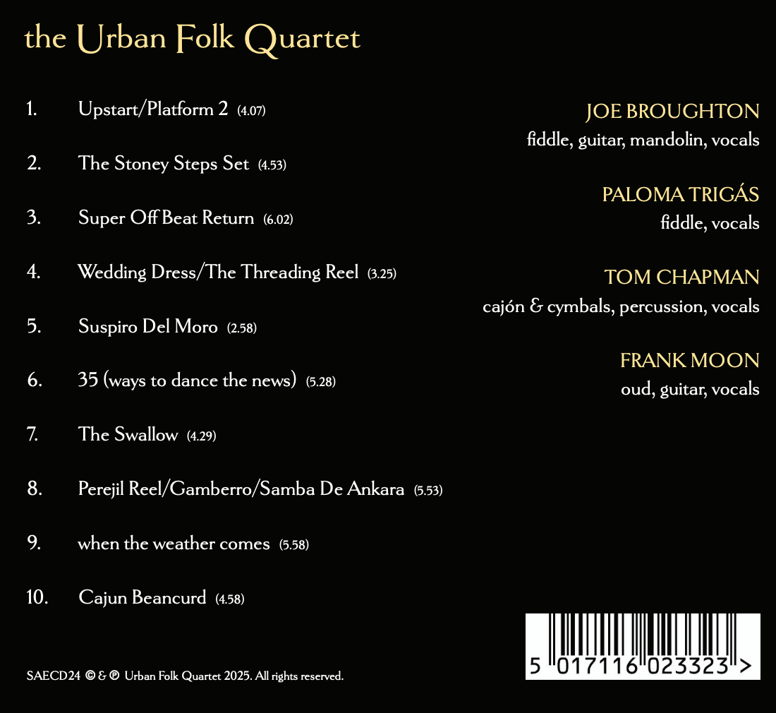 The Urban Folk Quartet - Download